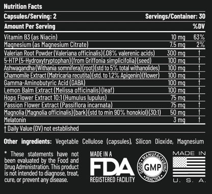Lune Nightly Sleep Supplement Ingredients