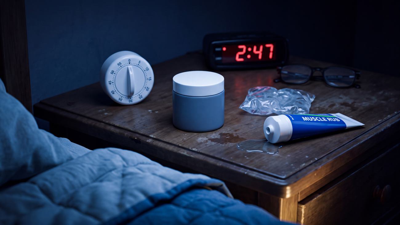 Everything In Your Nightstand Runs On A 20-Minute Timer You Set At 10PM